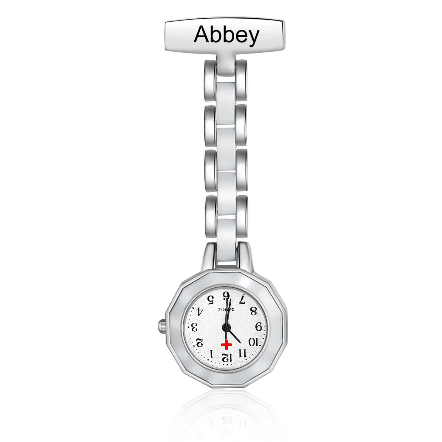 Montre de poche Infirmière Prénom Personnalisé