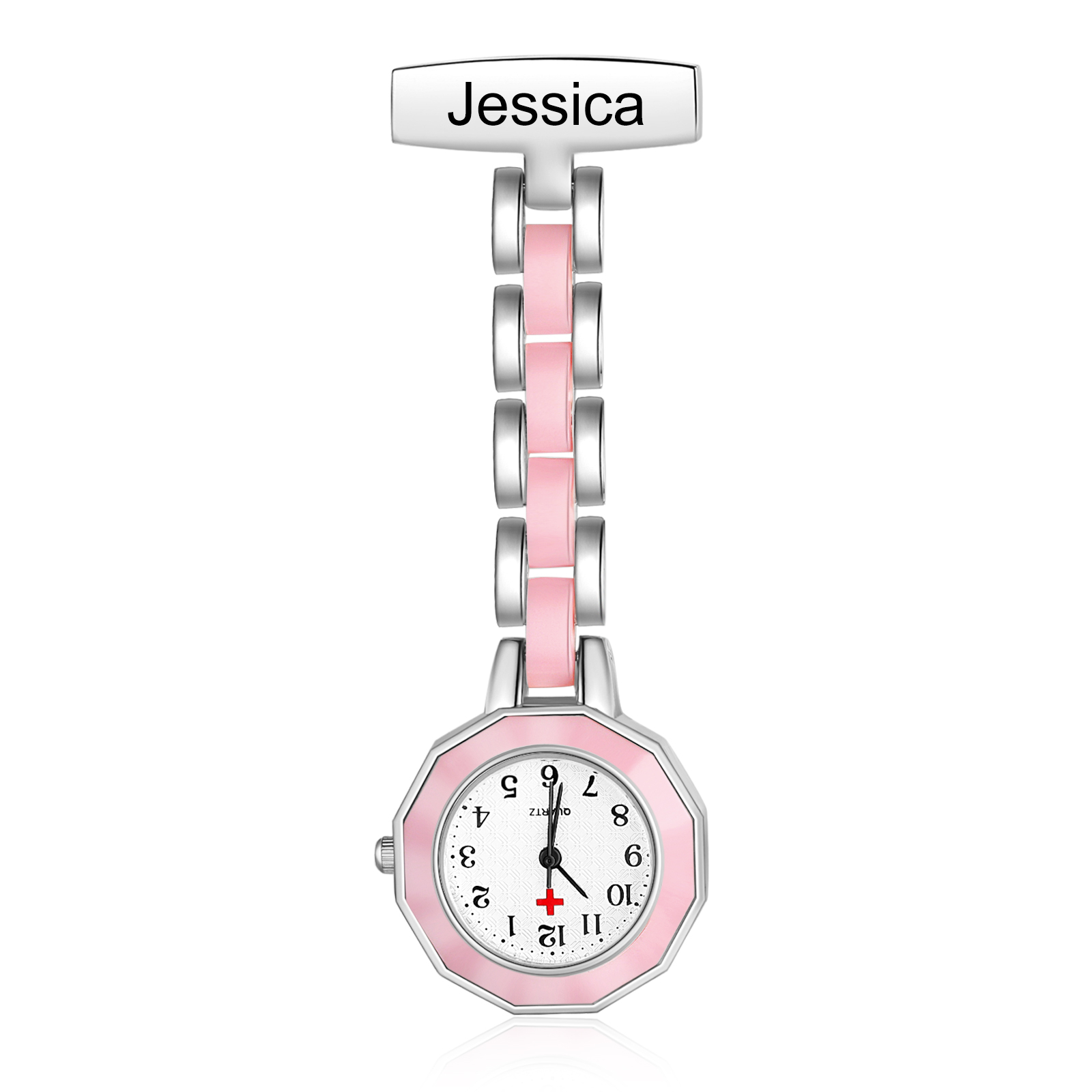 Montre de poche Infirmière Prénom Personnalisé