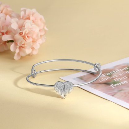 Bracelet Photo Personnalisée avec Cœur Breloque