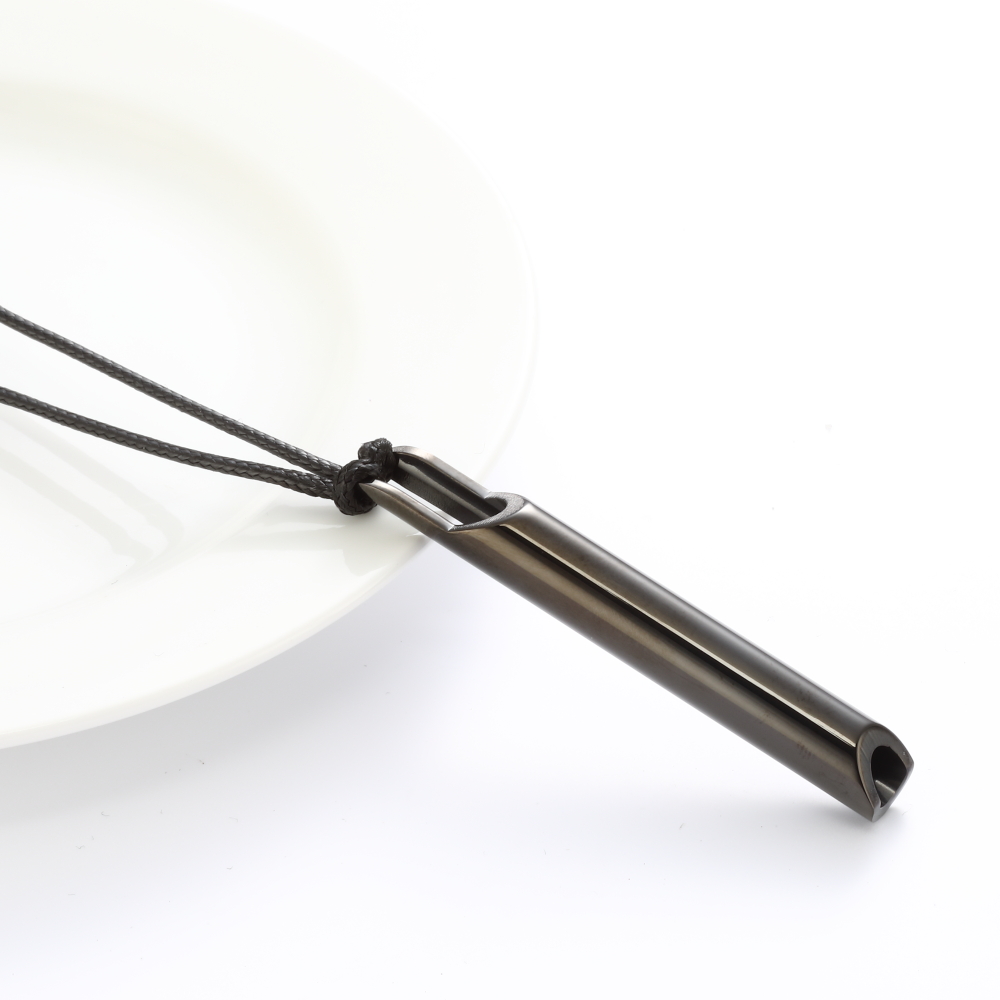 Collier sifflet de méditation yoga