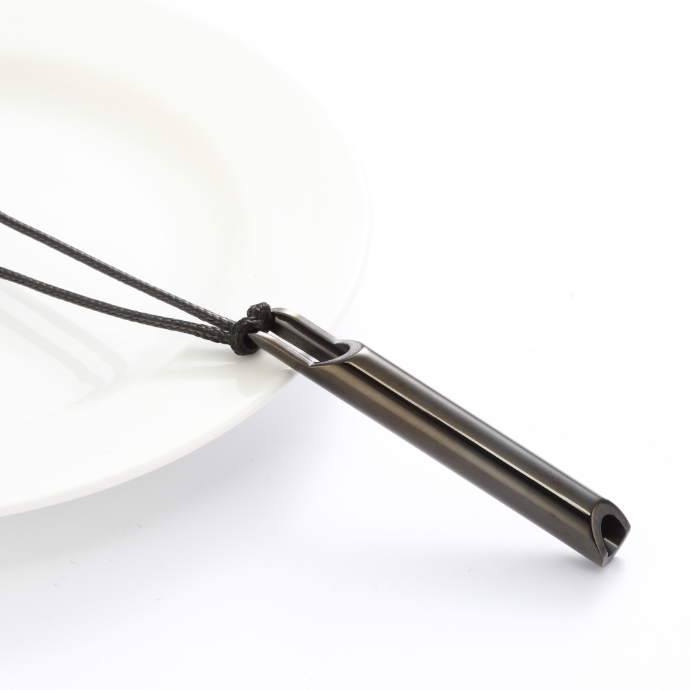 Collier sifflet de méditation yoga