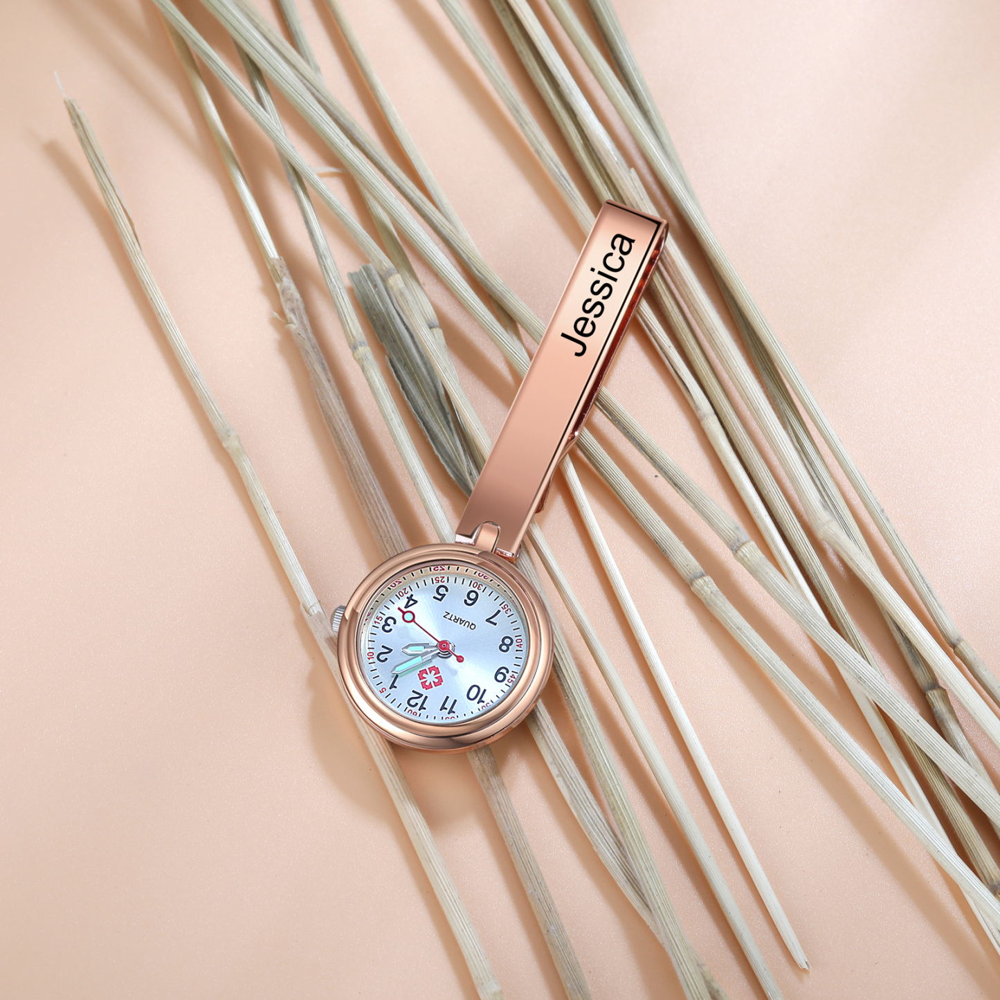 Montre de poche Infirmière Prénom Personnalisé