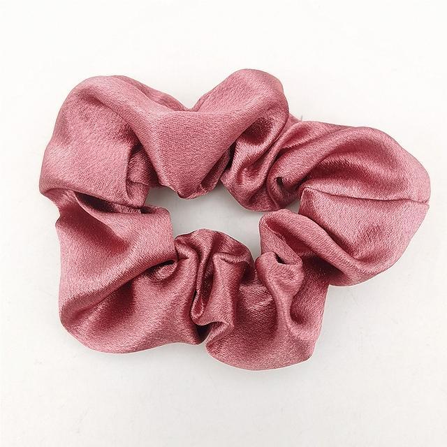 Lot de 6 Chouchous en satin colorés pour femmes Bandes de Cheveux Accessoires Cheveux
