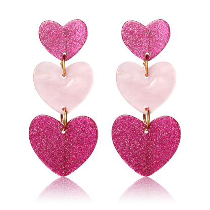Boucles d'Oreilles Cœur Boucles d'Oreilles Cœur Cadeau Femme