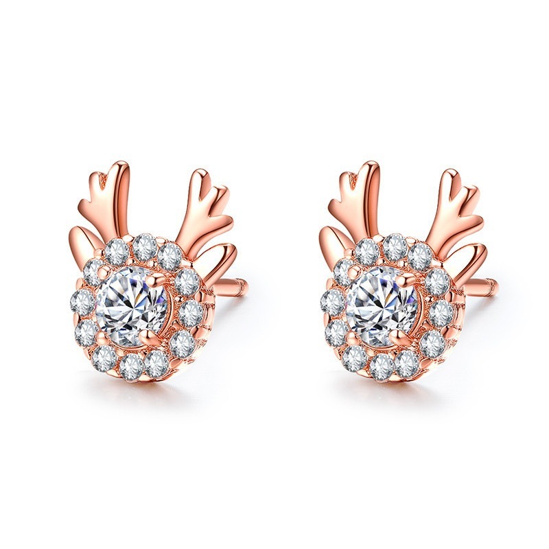 Boucles d'Oreilles Rennes pour Femme