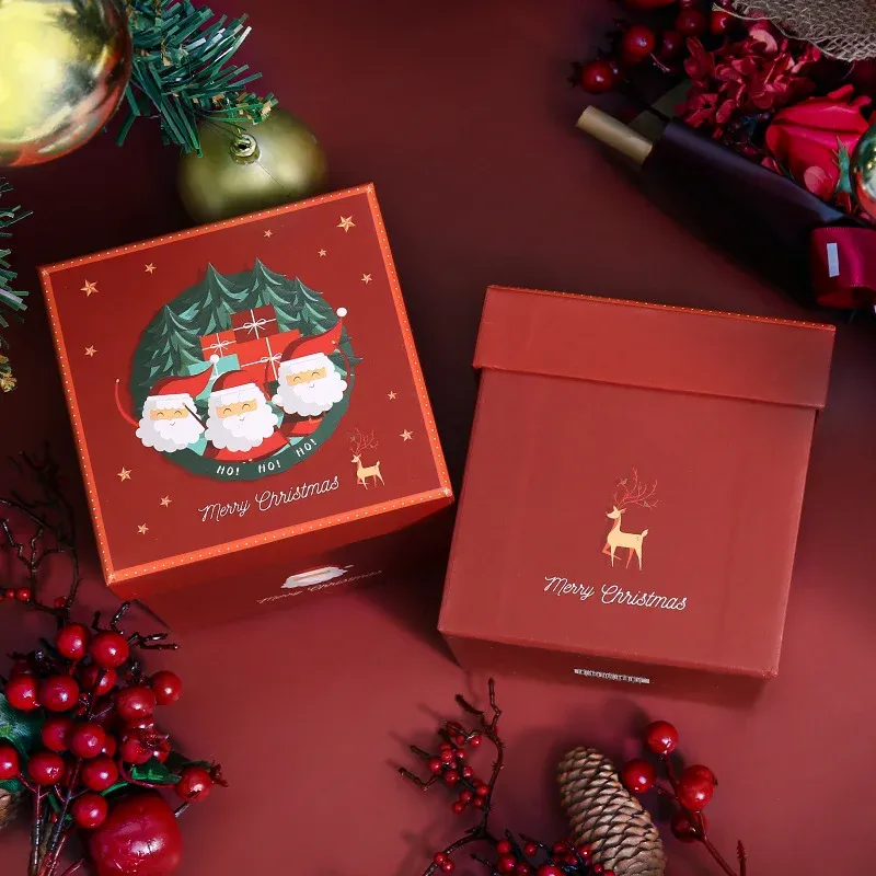 Coffre de Cadeau Noël pour Tasse émaillé