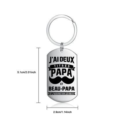 À mon Beau-Papa - Porte-Clés