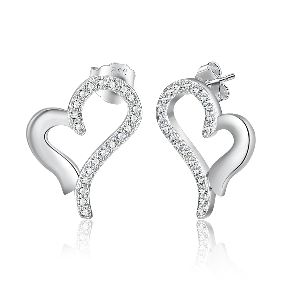 Boucles d'Oreilles cœur Prénom Personnalisé