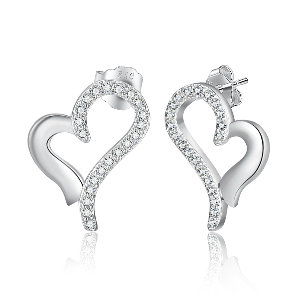 Boucles d'Oreilles cœur Prénom Personnalisé