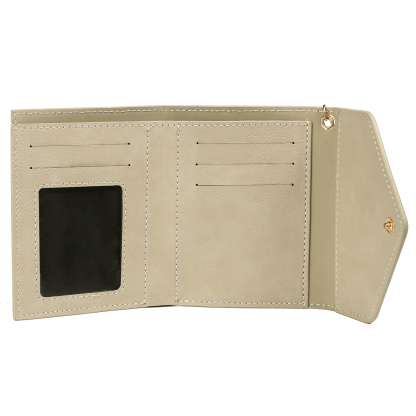 Portefeuille Femme Photo et Texte Personnalisés Porte-Monnaie Carte