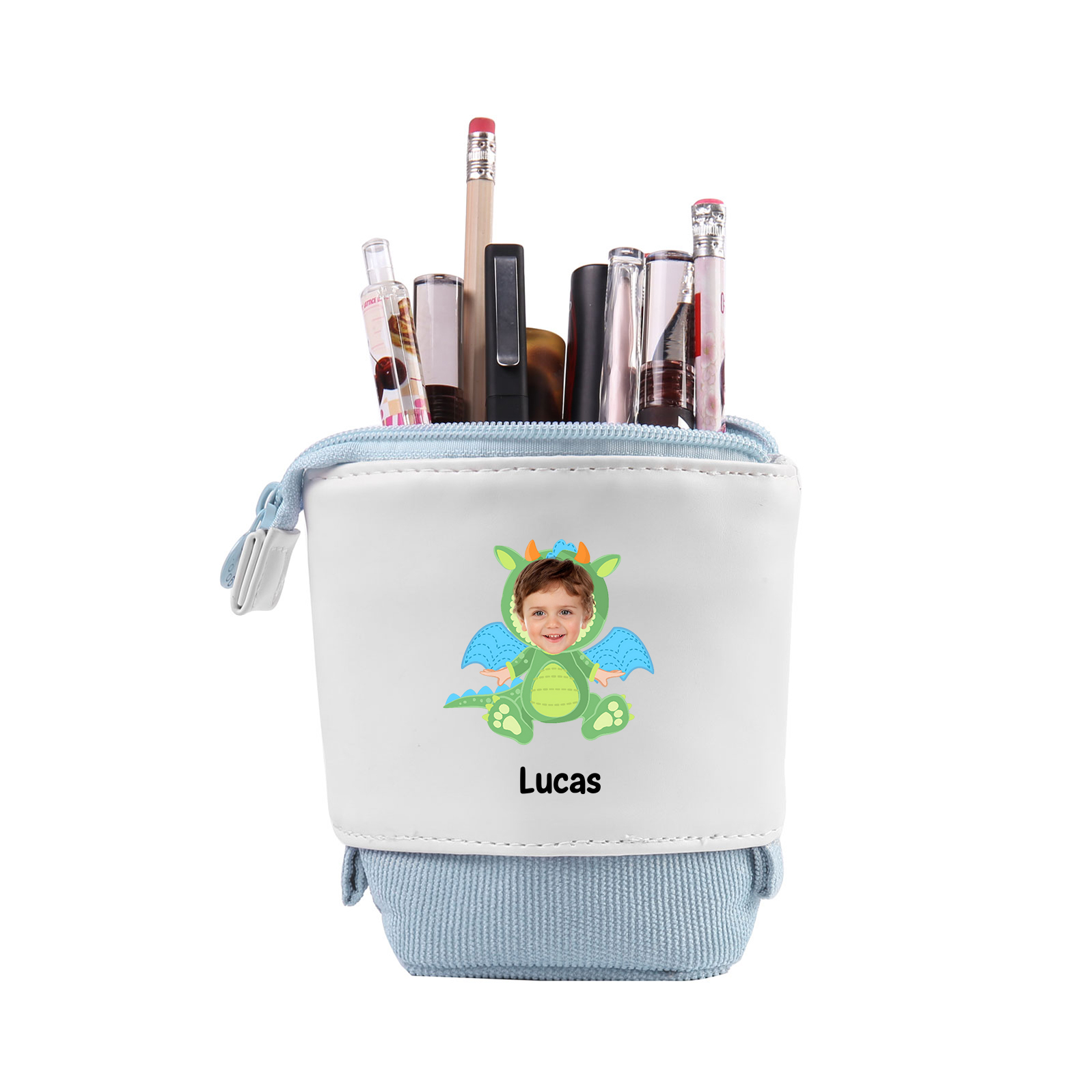 [Copy]Trousse Personnalisable avec 1 Nom et Motif Dinosaure – Cadeau rentrée scolaire pour Enfants | Jessemade