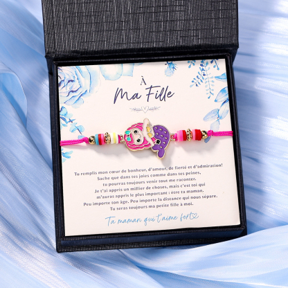 À Ma Fille Bracelet Charm Sirène Bracelet Pour Enfant Cadeau pour enfant｜Jessemade