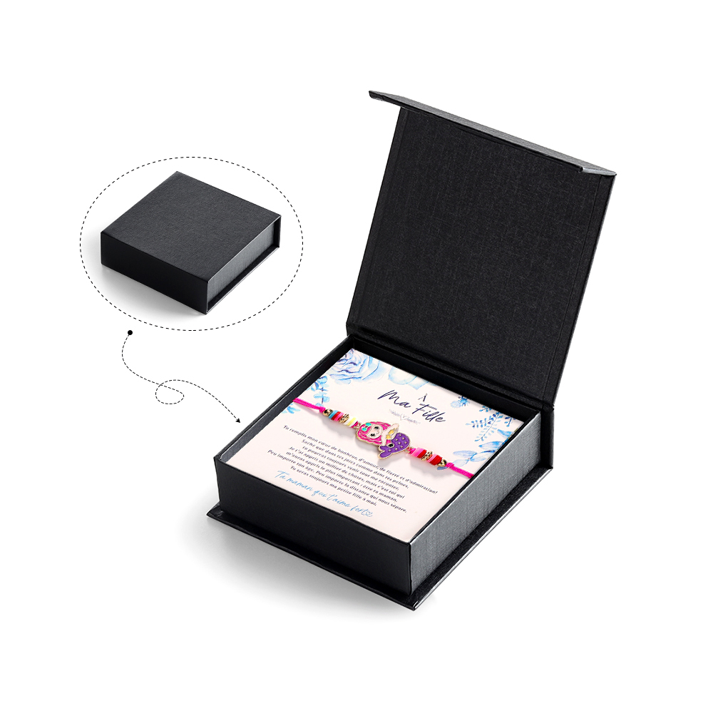 À Ma Fille Bracelet Charm Sirène Bracelet Pour Enfant Cadeau pour enfant｜Jessemade