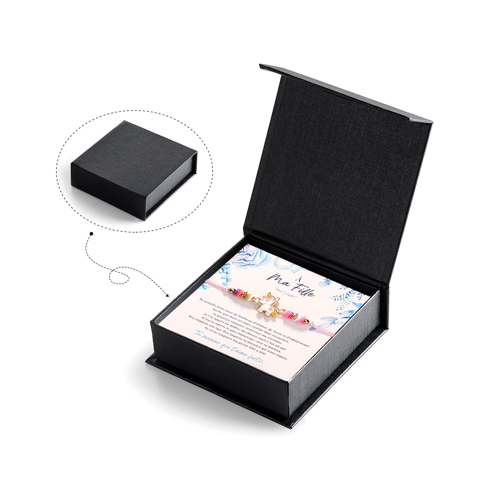 À Ma Fille Bracelet Licorne Bracelet Pour Enfant Cadeau pour enfant｜Jessemade