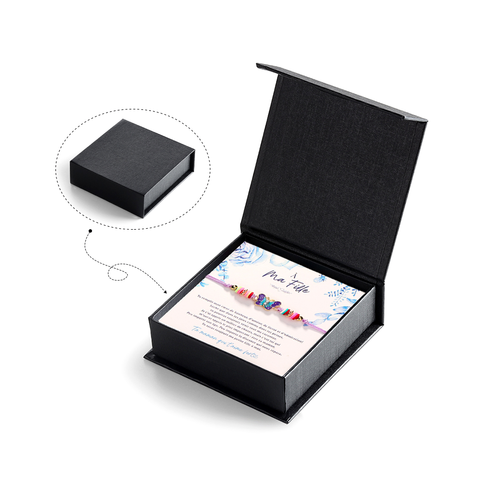 À Ma Fille Bracelet Papillon Bracelet Pour Enfant Cadeau pour enfant｜Jessemade