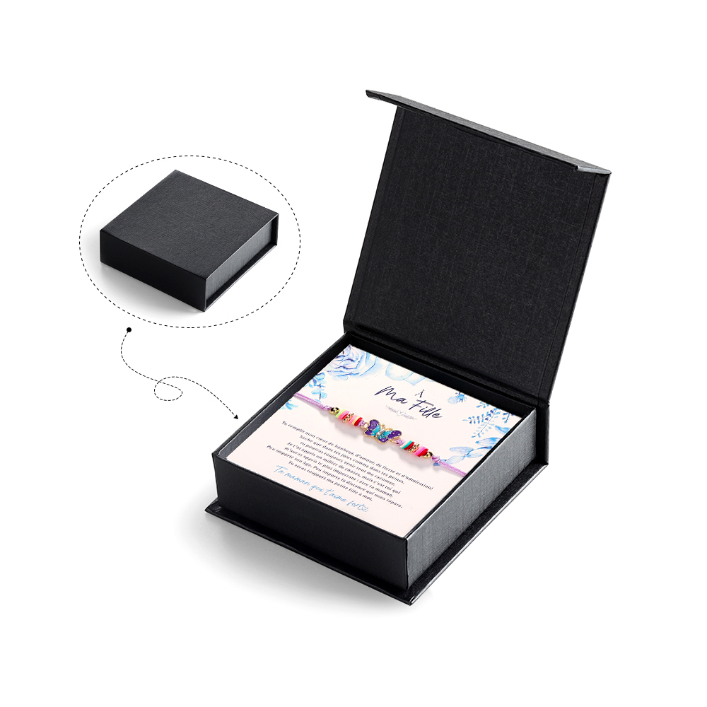 À Ma Fille Bracelet Papillon Bracelet Pour Enfant Cadeau pour enfant｜Jessemade