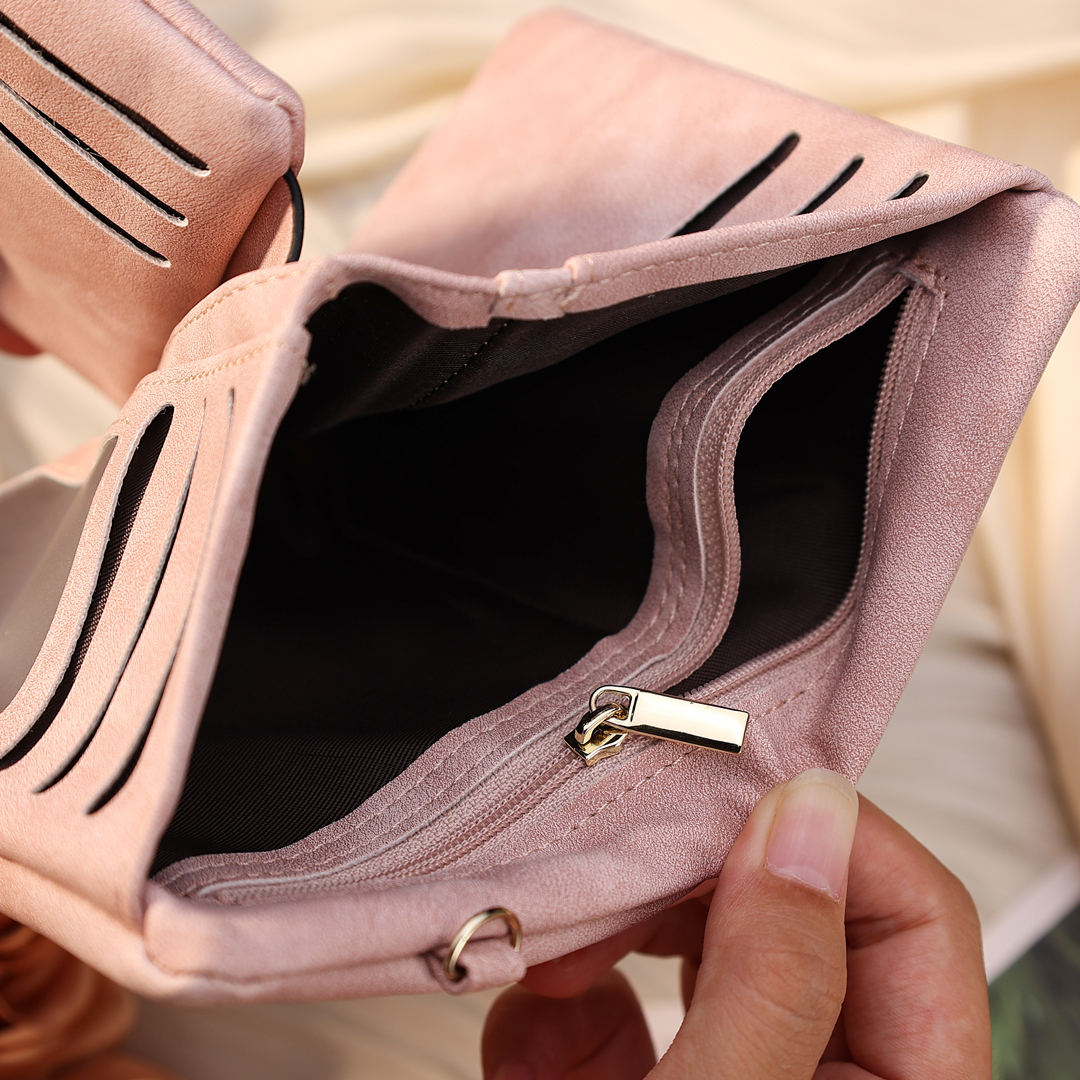 À Mamie Portefeuille Personnalisé avec 4 Prénoms Porte-Monnaie Carte Rose pour Mamie | Jessemade