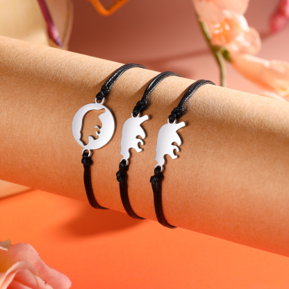 3PCS Ensemble de Bracelets Ours - Cadeau Rentrée Scolaire Premier jour d’école