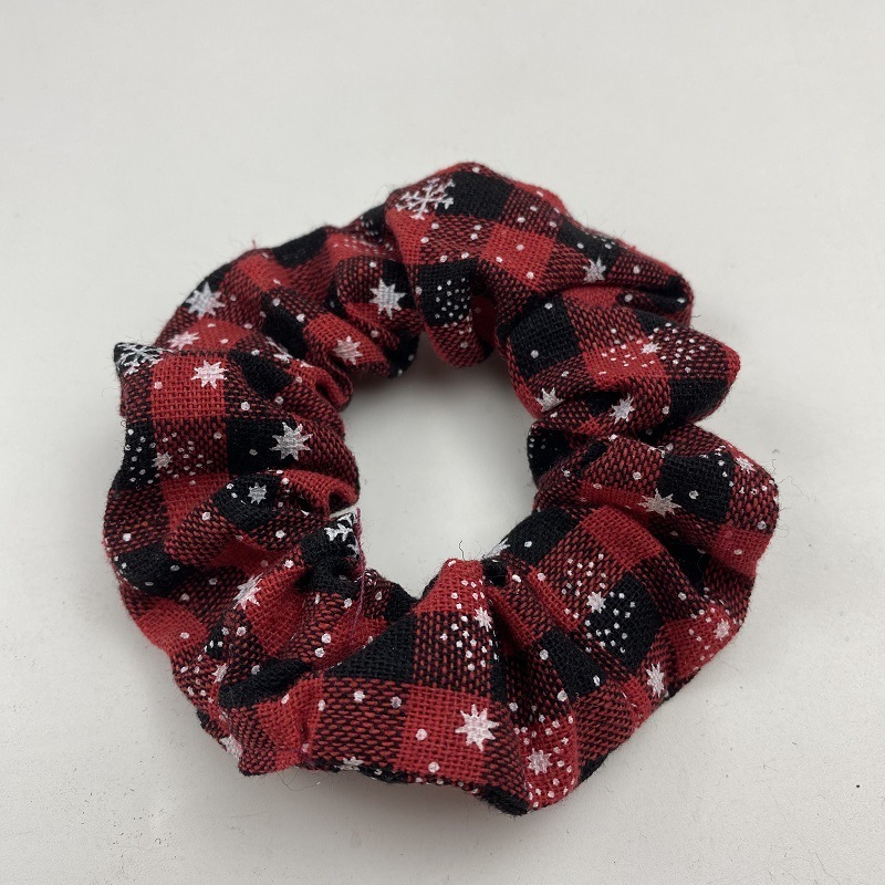 Set de Chouchous de Noël Lot de 4 Couleurs Festives Accessoire Noël | Jessemade