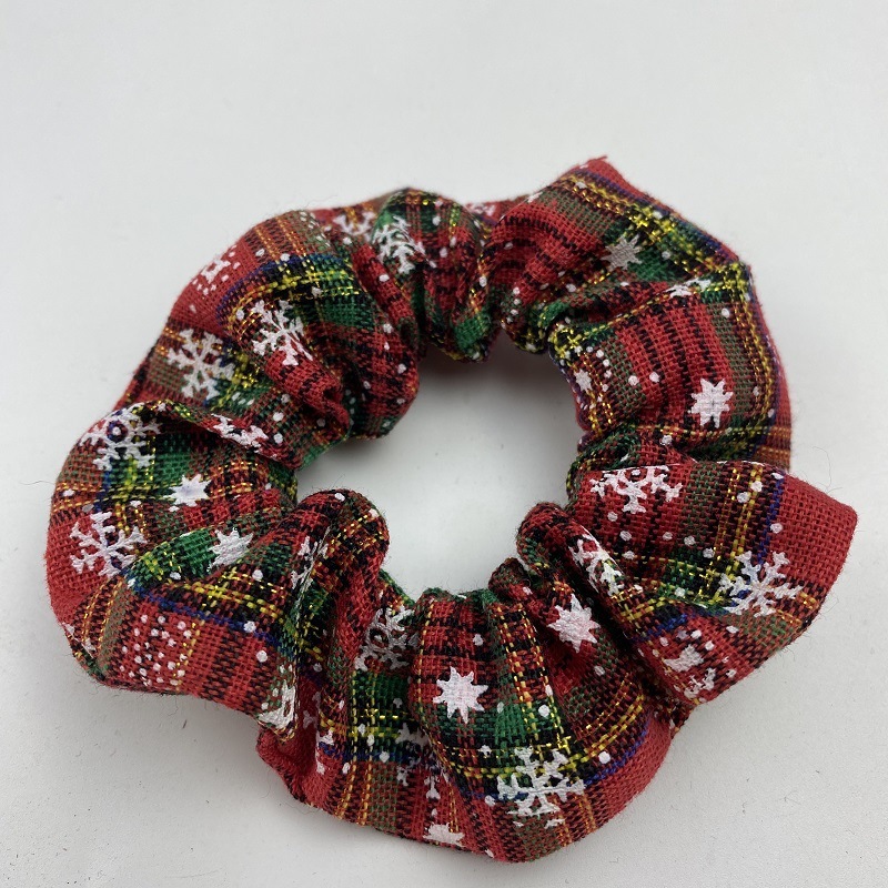 Set de Chouchous de Noël Lot de 4 Couleurs Festives Accessoire Noël | Jessemade