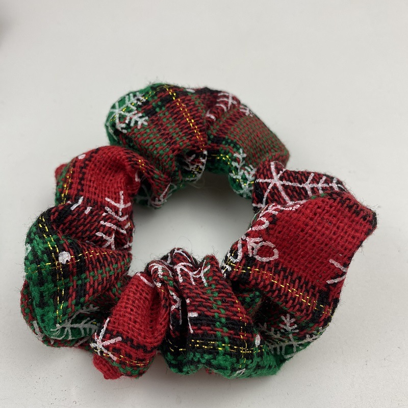 Set de Chouchous de Noël Lot de 4 Couleurs Festives Accessoire Noël | Jessemade