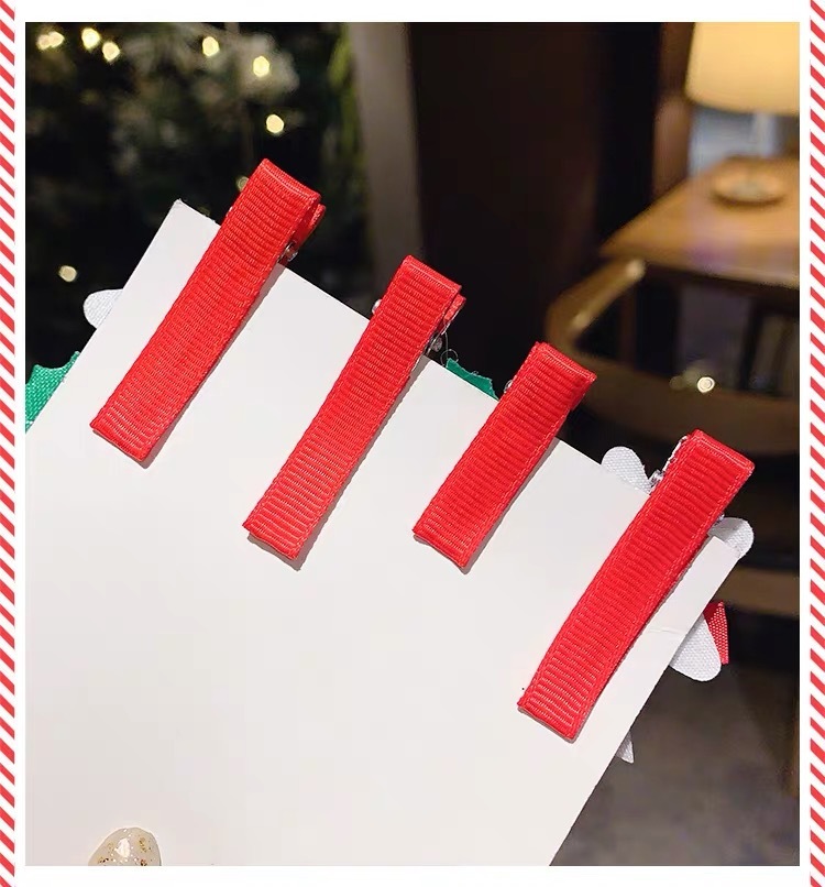 Set de Barrettes de Noël Décoratives pour Enfants | Jessemade