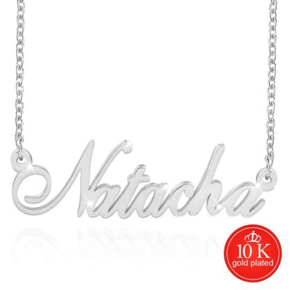 Collier Prénom Personnalisé en Or 14K