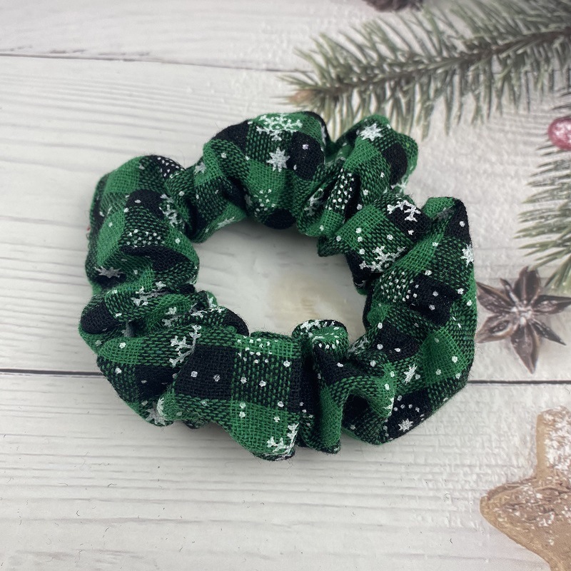 Set de Chouchous de Noël Lot de 4 Couleurs Festives Accessoire Noël | Jessemade