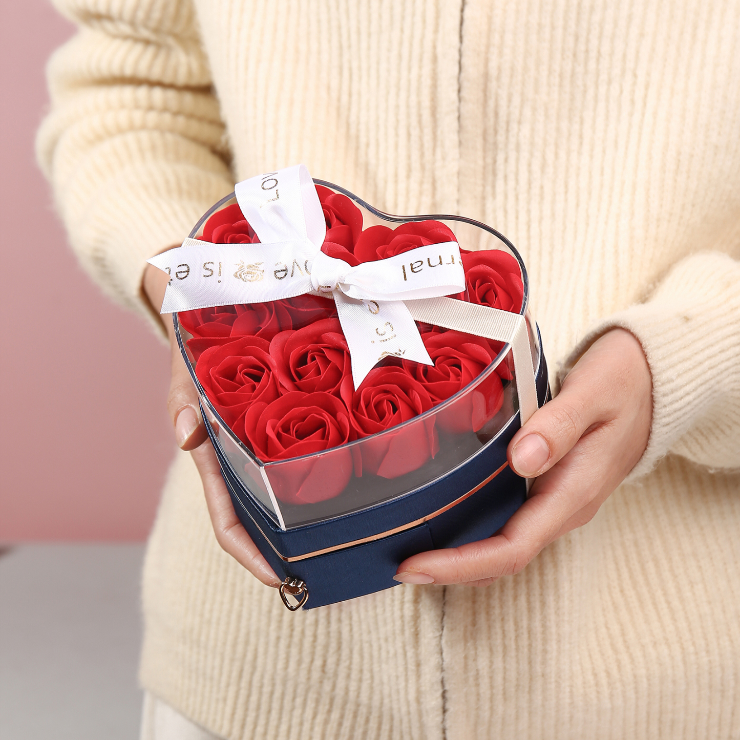 Boîte à bijoux Roses Coffret Cadeau