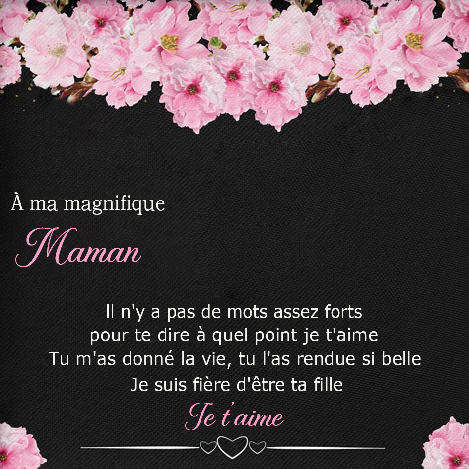 À ma Maman - Carte avec coffre cadeau