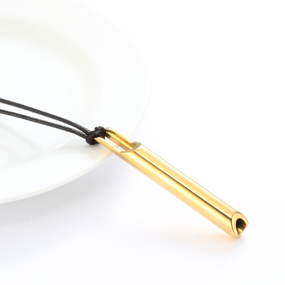 Collier sifflet de méditation yoga