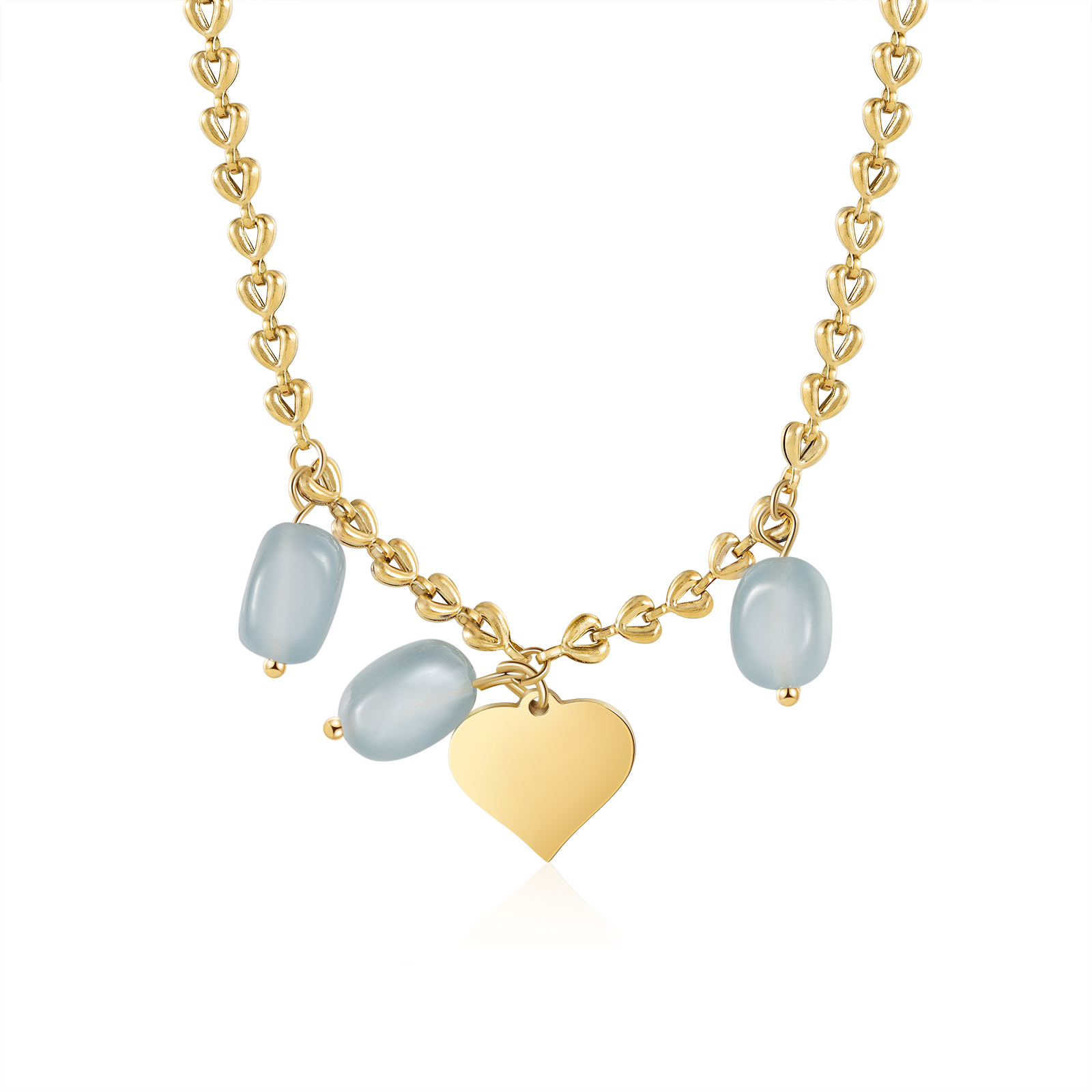 Collier Cœur 1 Prénom Personnalisé pour Femme