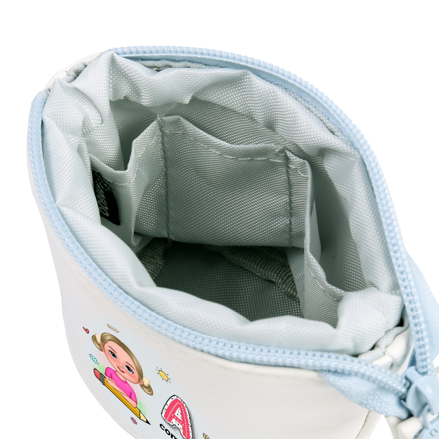Trousse Personnalisée avec 1 Prénom et 1 Initiale – Cadeau pour Enfants, 4 Couleurs | Jessemade