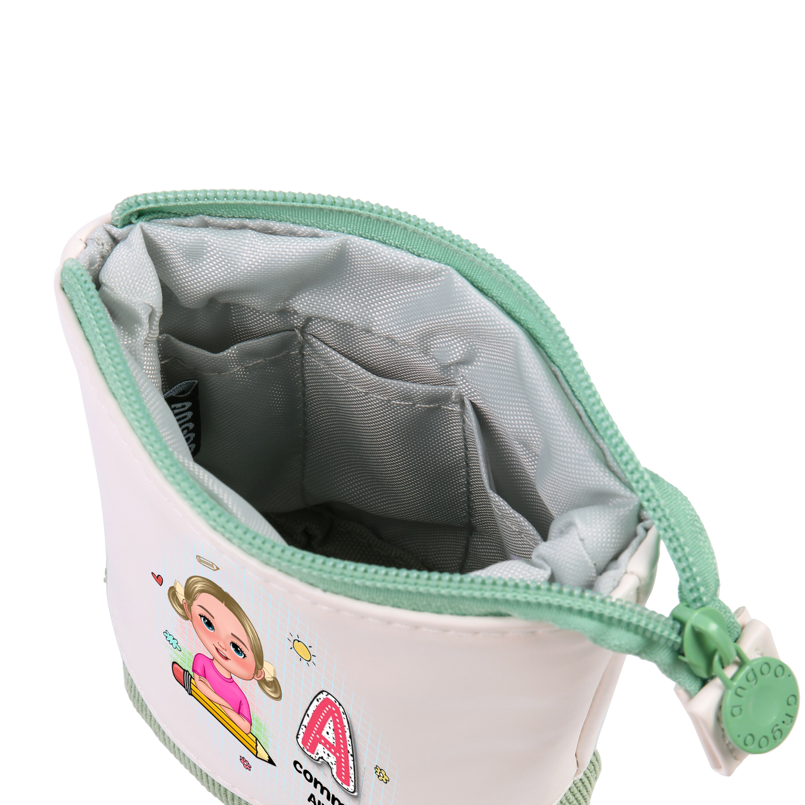 Trousse Personnalisée avec 1 Prénom et 1 Initiale – Cadeau pour Enfants, 4 Couleurs | Jessemade