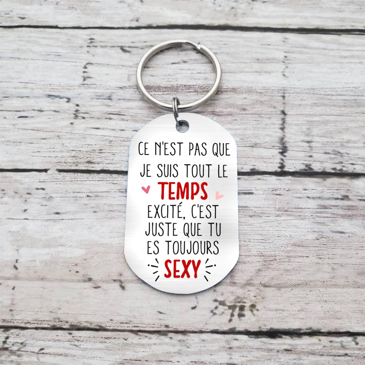 Porte-clés 2 Prénoms Personnalisés Porte-Clés Personnaliables Pour Couple | Jessemade