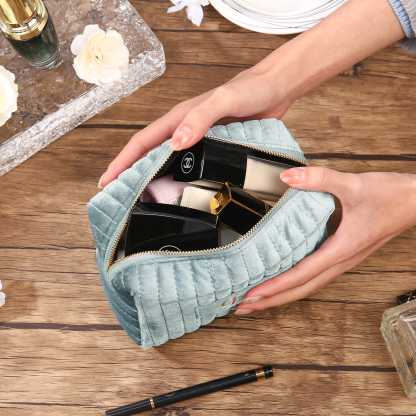 Trousse De Maquillage 1 Prénom Personnalisé Sac De Maquillage À Capacité Élevée Pour Femmes