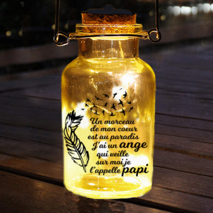 A mon Papi - Bouteille lumineuse commémorative Ornements