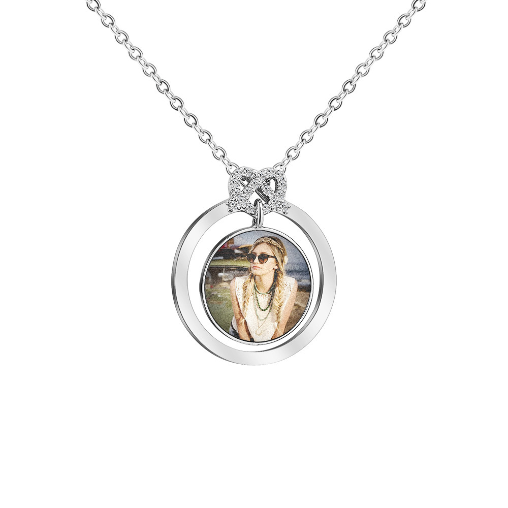 Collier Photo Personnalisée Pendentif