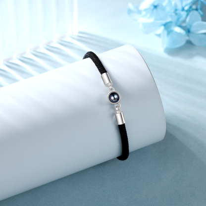 Bracelet de Projection Photo Personnalisée Bracelet Couples