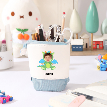 [Copy]Trousse Personnalisable avec 1 Nom et Motif Dinosaure – Cadeau rentrée scolaire pour Enfants | Jessemade