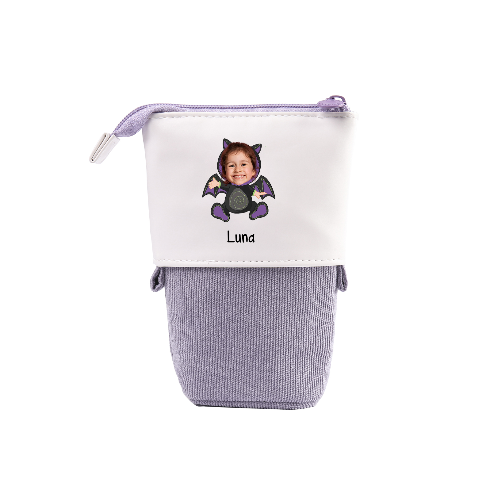 Trousse Personnalisée avec Photo Enfant, Animaux et Couleurs au choix | Cadeaux rentrée scolaire | Jessemade