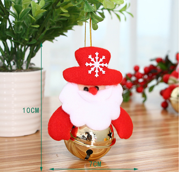 Décoration de Noël Cloche Père Noël et Renne Cadeau pour famille | Jessemade