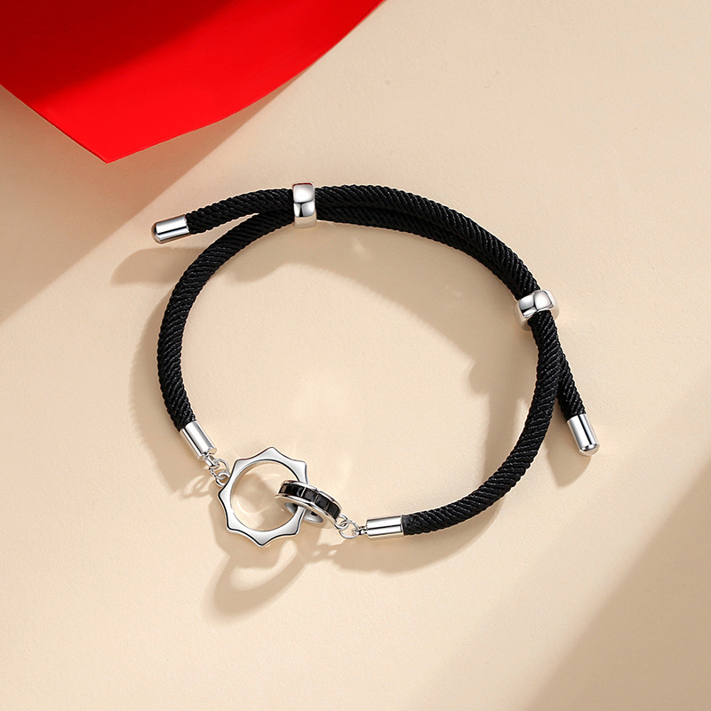 2PCS Bracelets Soleil et Lune Bracelet en Commun pour Couple｜Jessemade