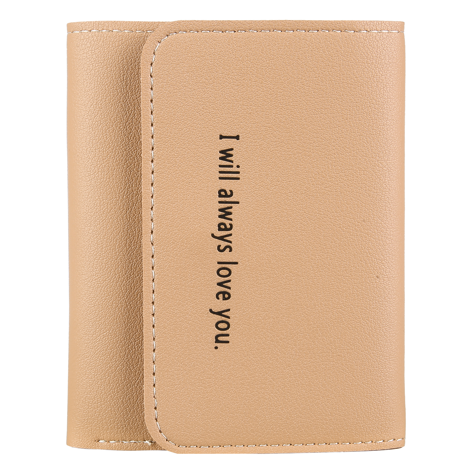 Portefeuille Femme Prénom et Texte Personnalisés avec Fleurs de naissance Porte-Monnaie Carte