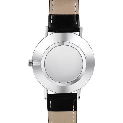 Montre Personnalisée Photo avec Gravure du prénom ou Message Bracelet en Cuir