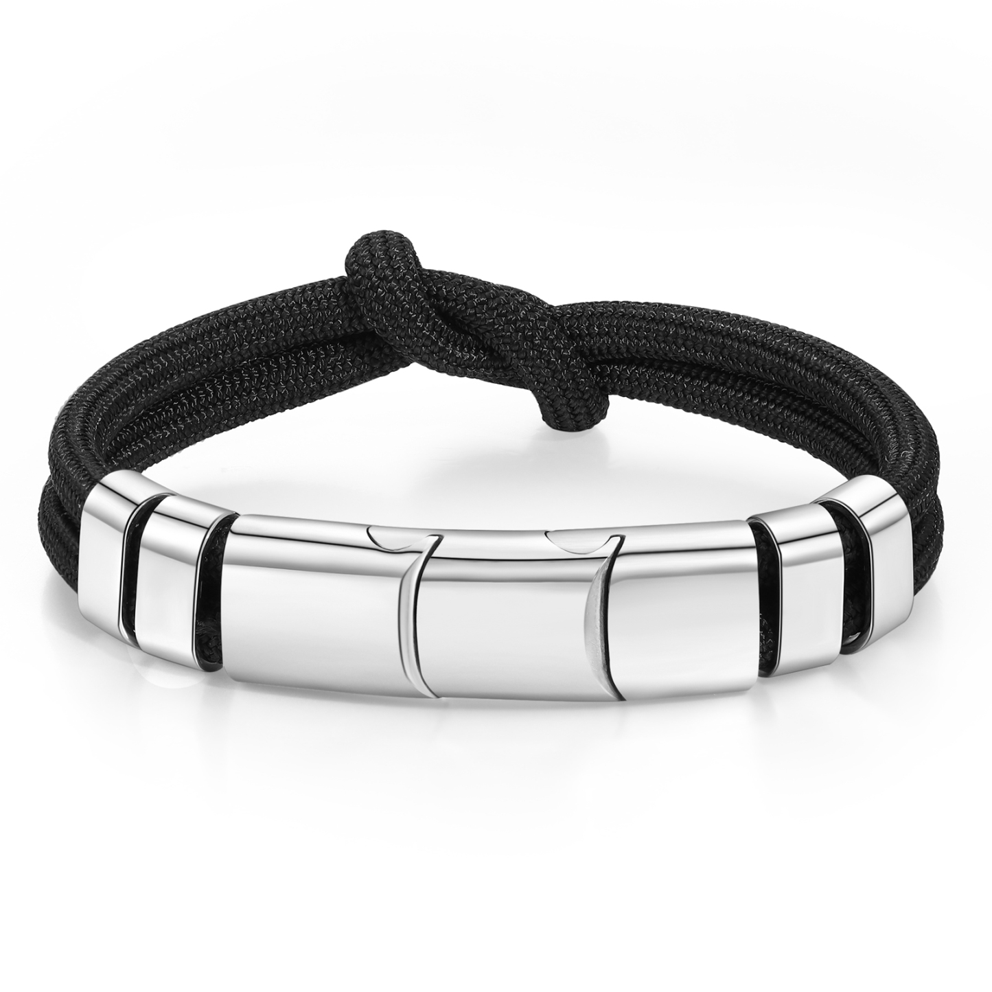 Bracelet Nœud 7 Prénoms Personnalisés pour Hommes