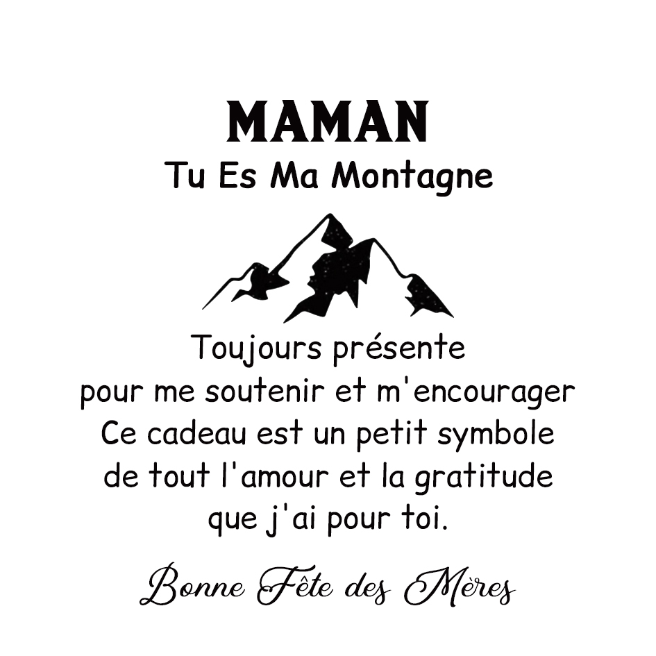 À ma Maman - Carte avec coffre cadeau