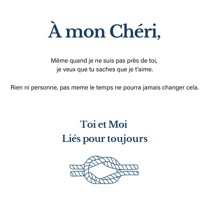 À Mon Chéri-Bracelet en Cuir 2 Prénoms Personnalisé