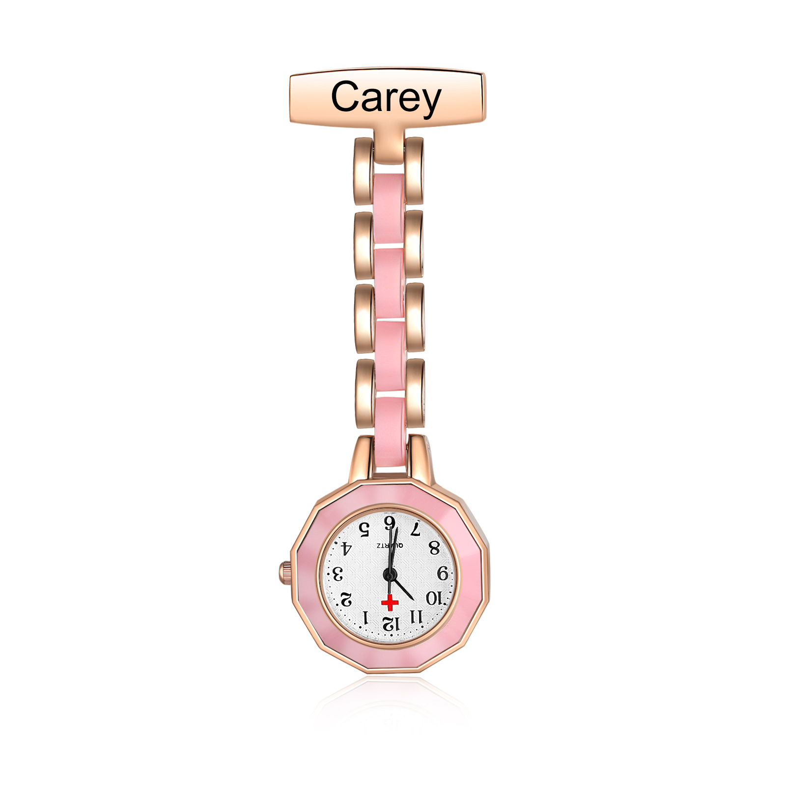 Montre de poche Infirmière Prénom Personnalisé