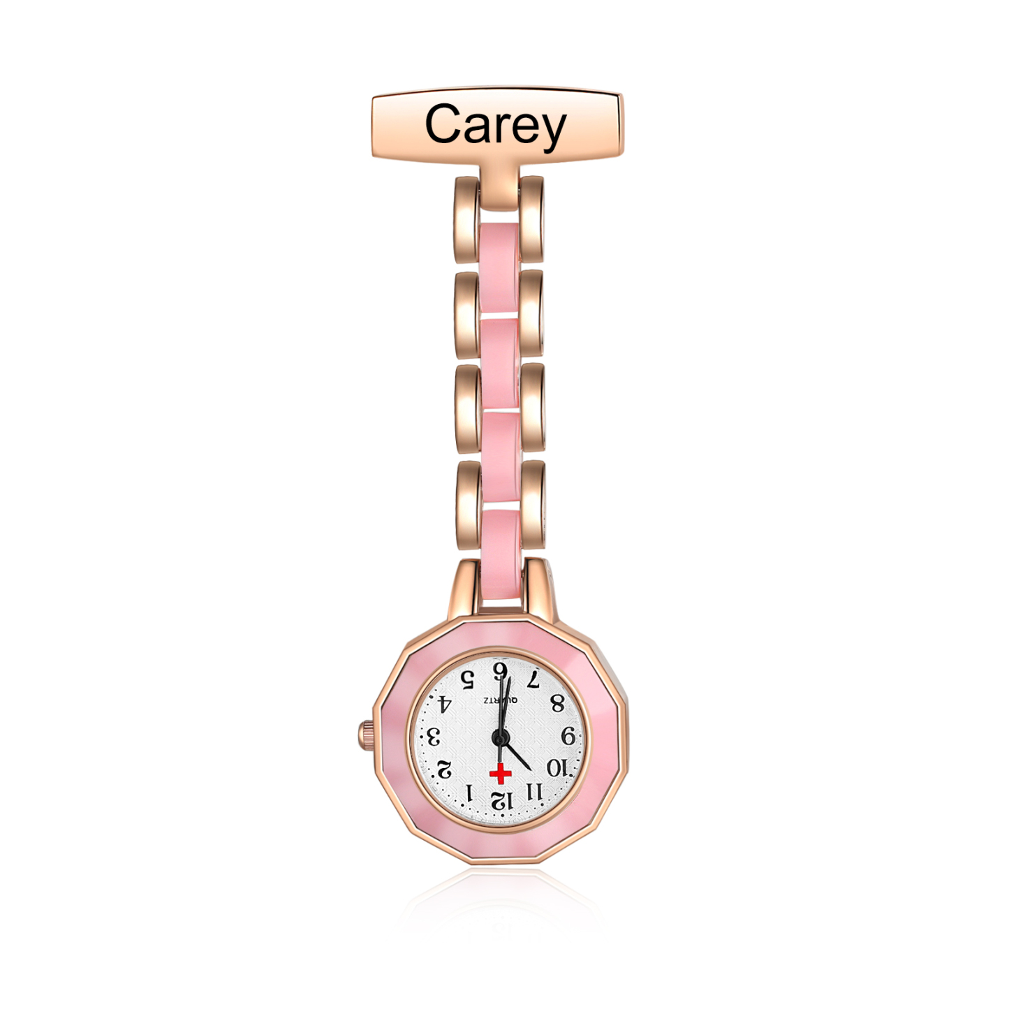 Montre de poche Infirmière Prénom Personnalisé
